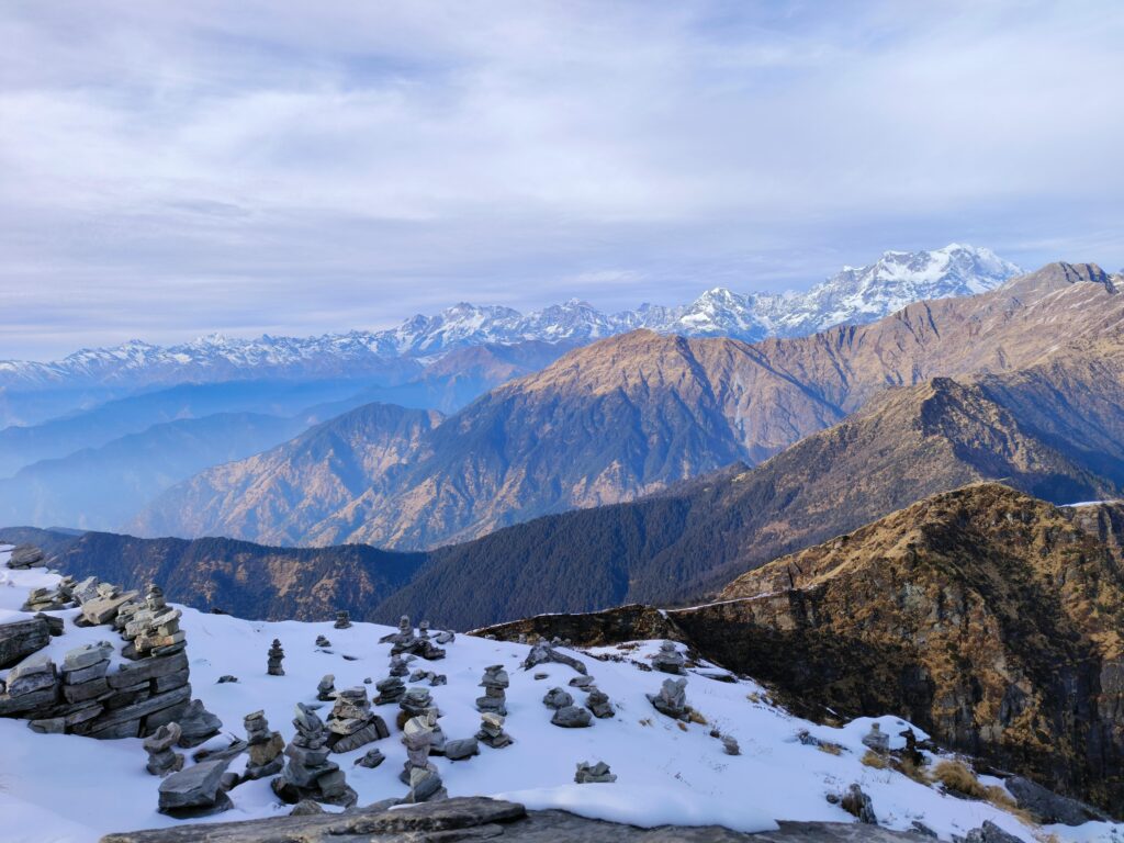 Snow-covered Chopta tour with trekking and camping