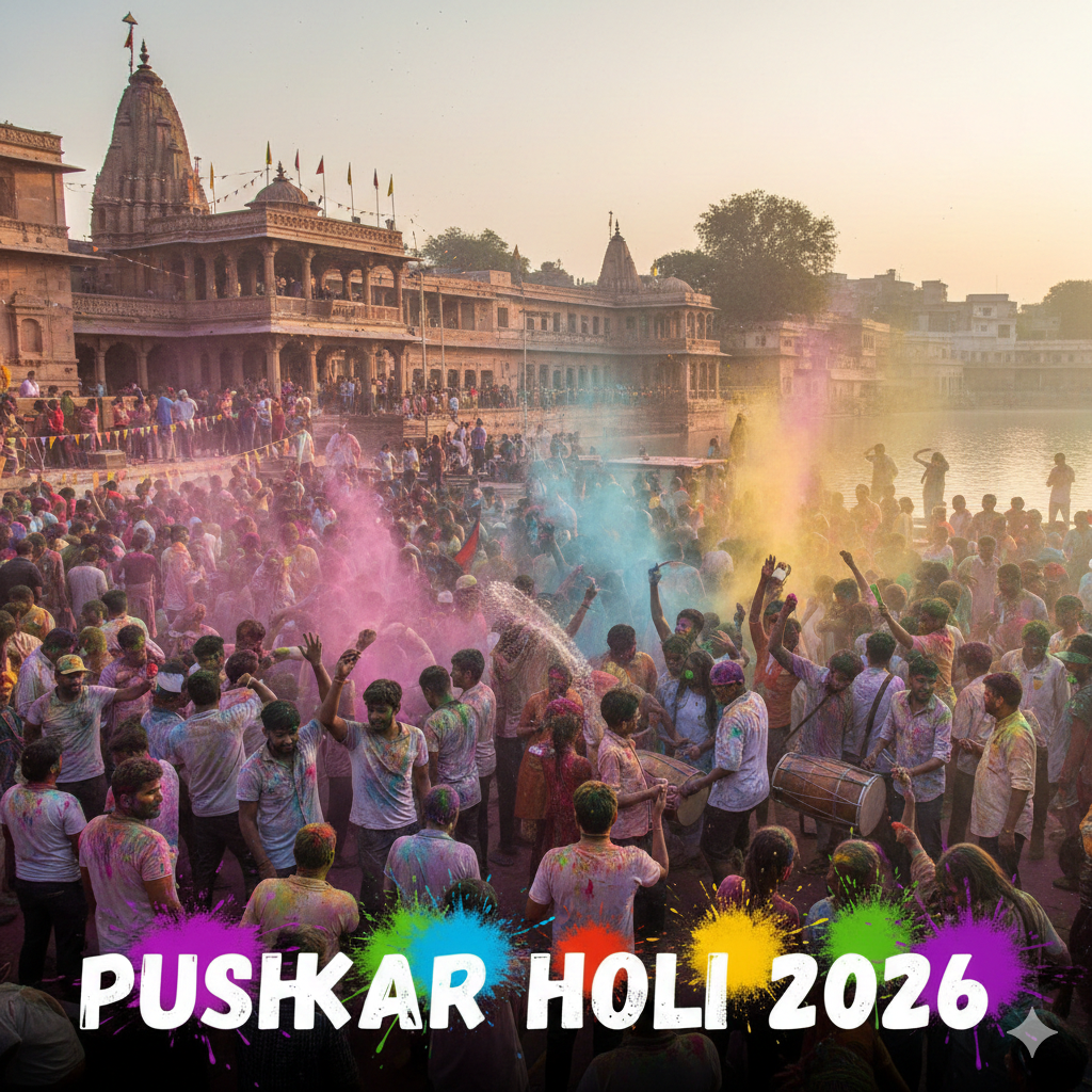 pushkar holi 2026