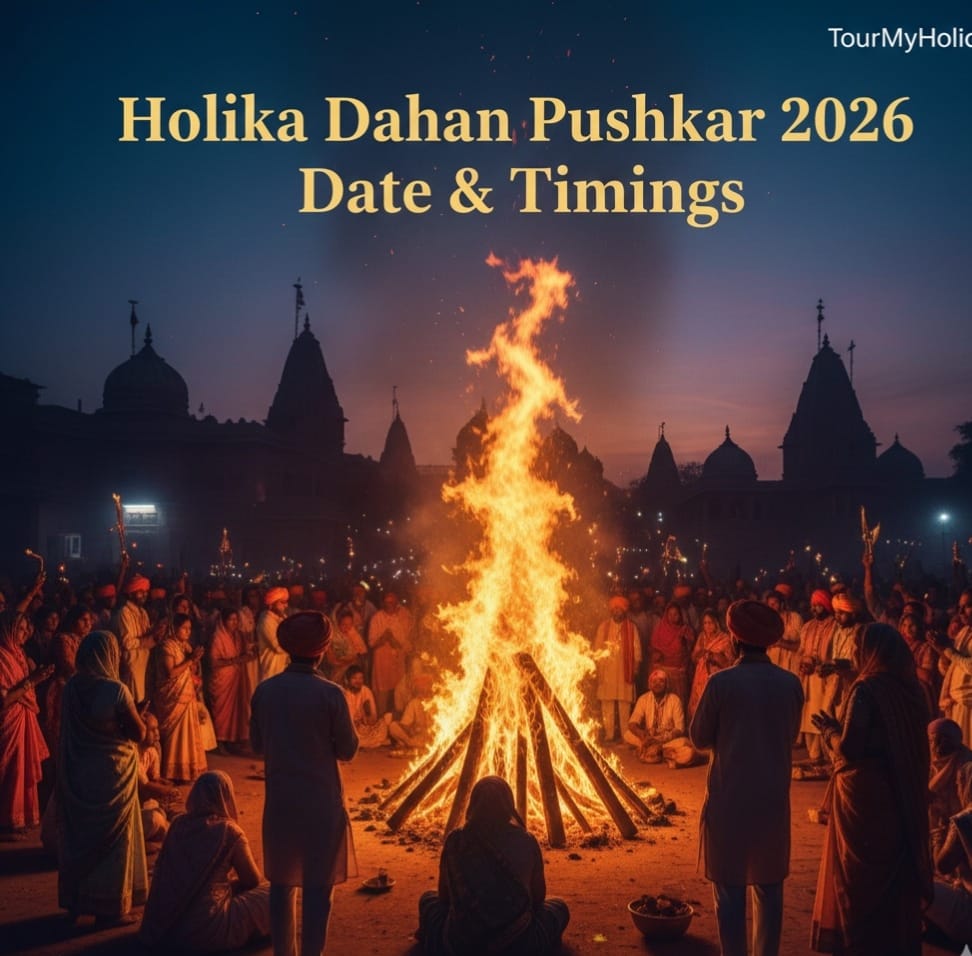 holikan dahan celebration in pushkar