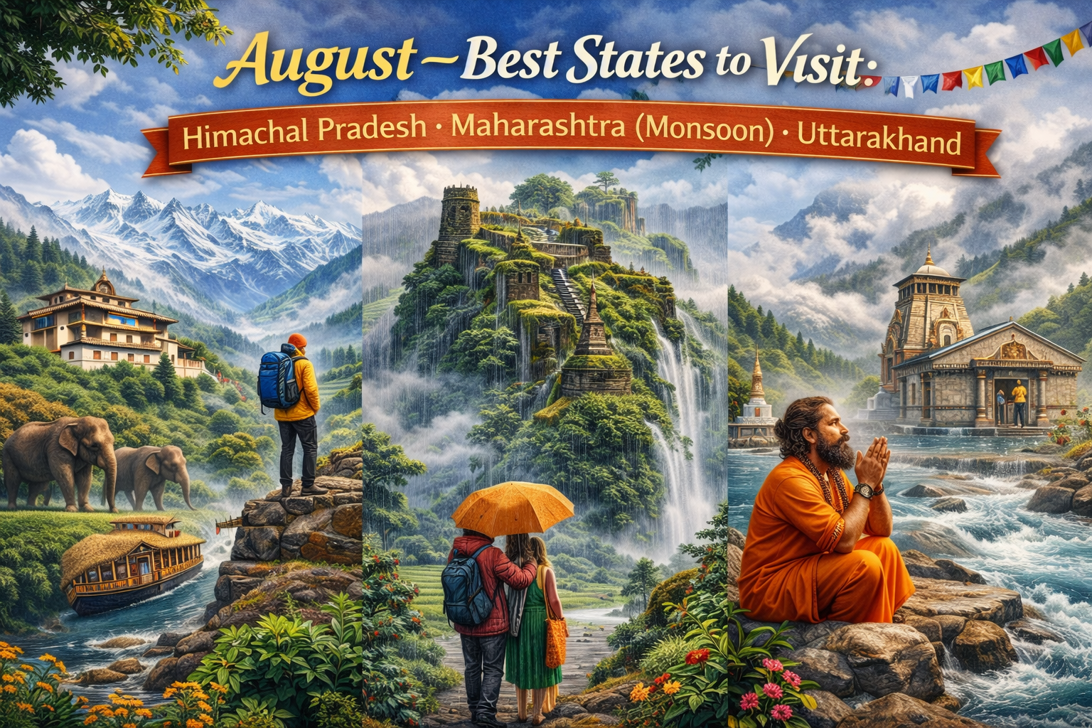 aug state tourist places