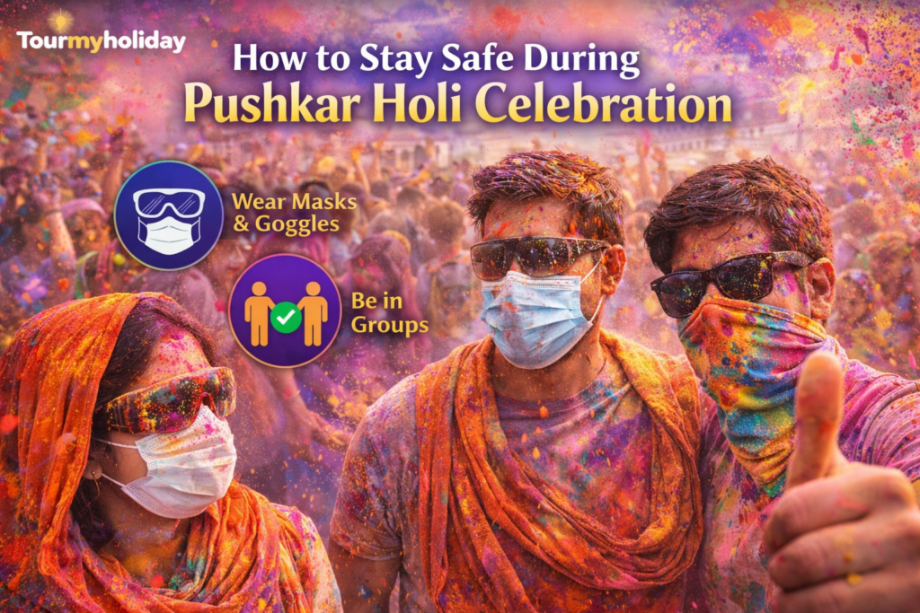 how to stay safe in pushkar holi package