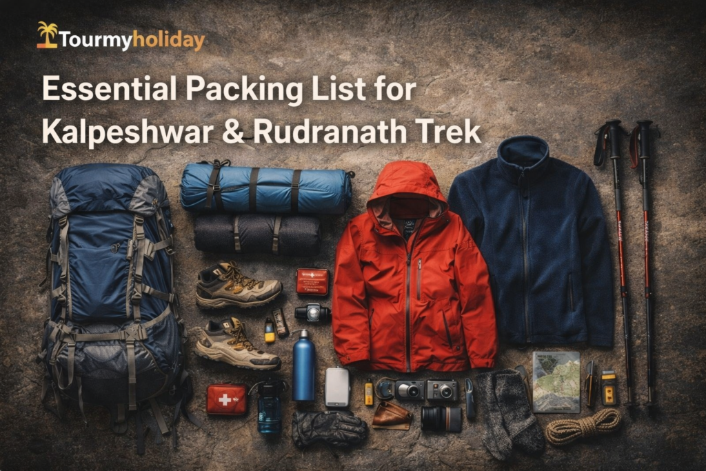 packing list of kalpeshwar or rudranath trek